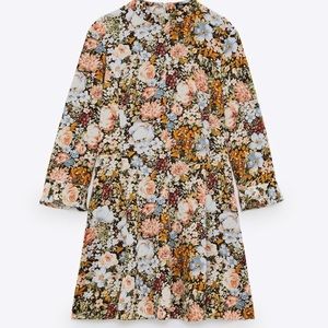 Zara floral dress